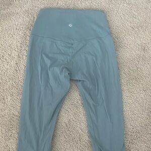 Lululemon Blue High-Waisted Leggings
